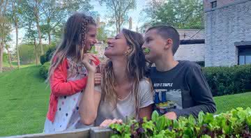 Gisele Bündchen compartilha vídeo emocionante ao lado dos filhos e encanta os seguidores - Instagram