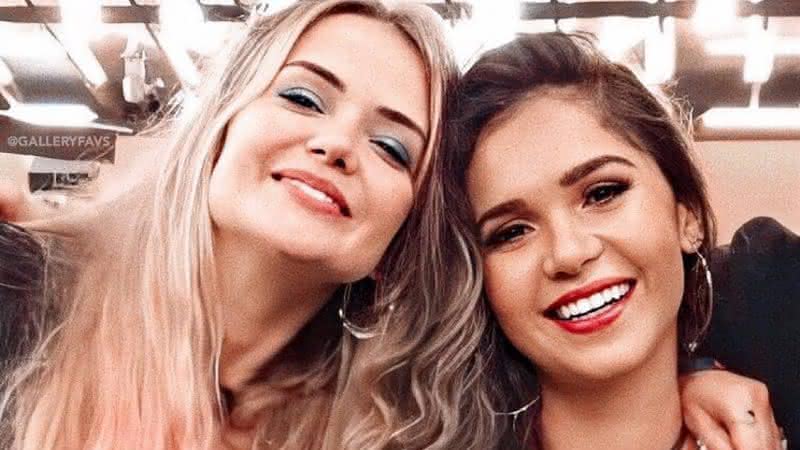 Fora da casa, Marcela e Gizelly trocam mensagens e se divertem - Instagram