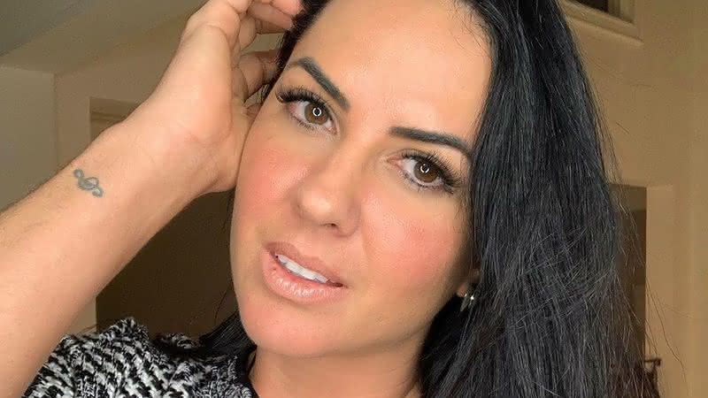 Graciele Lacerda fala sobre vida saudável - Instagram