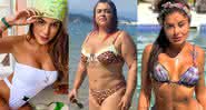 Preta Gil, Aline Riscado e Hariany Almeida são algumas das famosas que não escondem suas estrias - Reprodução/ Instagram