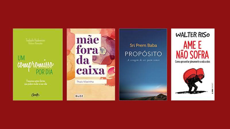 13 livros de autodesenvolvimento que vão te conquistar - Crédito: Reprodução/Amazon