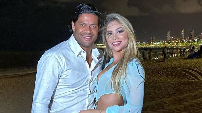 Hulk Paraíba tem jantar romântico com esposa, Camila Ângelo - Instagram