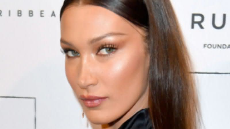 Bella Hadid popularizou o efeito 'foxy eyes' - Reprodução