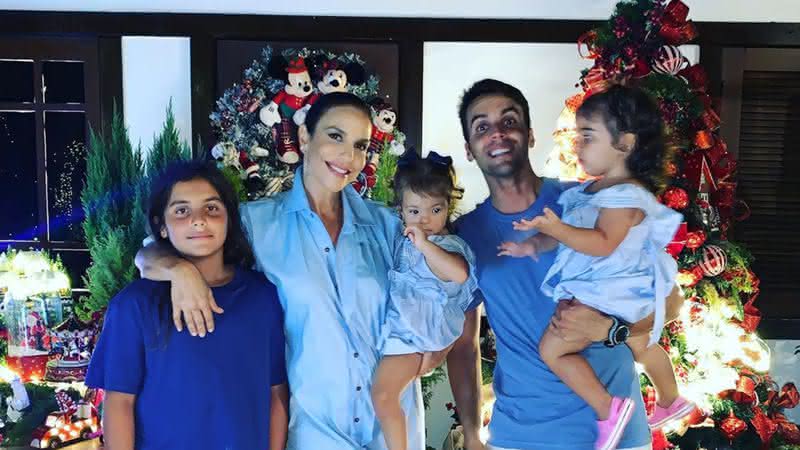 Ivete Sangalo celebra aniversário das filhas - Instagram