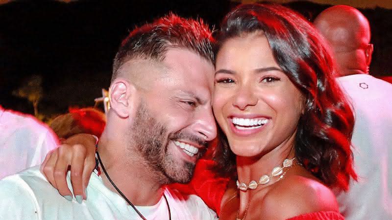 Henri Castelli recebe feliz aniversário apaixonado da namorada, Jakelyne Oliveira - Instagram