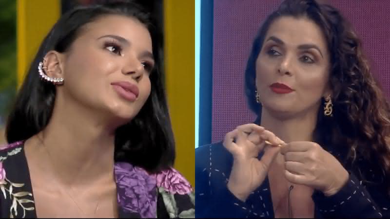 Luiza Ambiel discutiu com Jakelyne Oliveira - Reprodução/PlayPlus