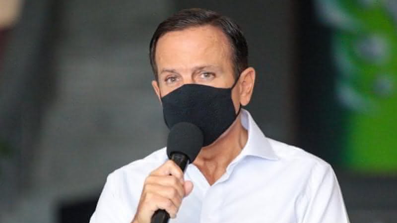 João Doria afirma que vacinará toda a população adulta do estado de São Paulo até o fim de outubro - Instagram