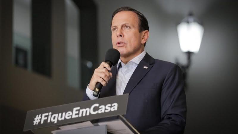 João Doria testa positivo para a COVID-19 - Instagram