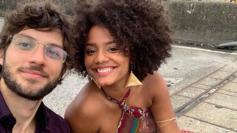 Jéssica Ellen revela bastidores de cena romântica com Chay Suede - Instagram