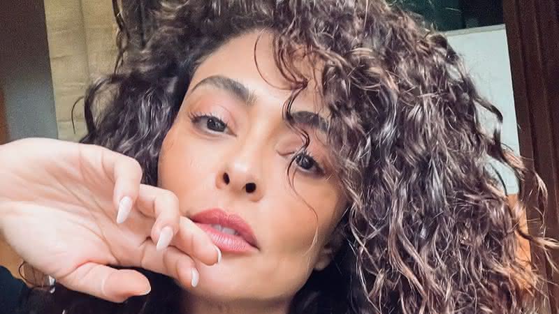 Juliana Paes sensualiza com body cavadíssimo e transparente - Instagram