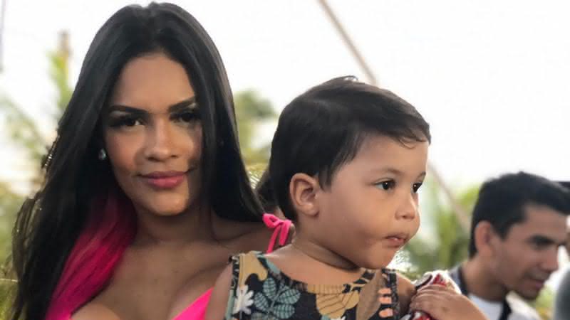 Após ser eliminada, Flay fica emocionada ao se reencontrar com o filho - Instagram