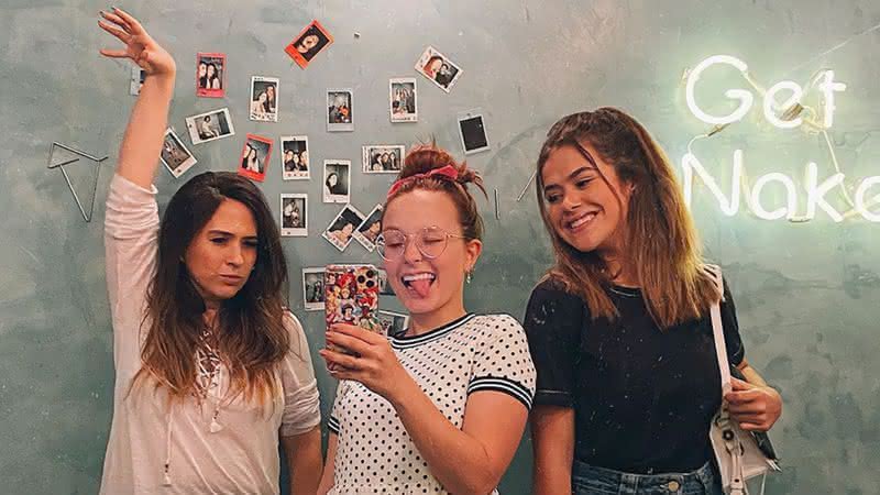 Maisa Silva e Larissa Manoela visitam Tata Werneck e encantam seguidores - Instagram