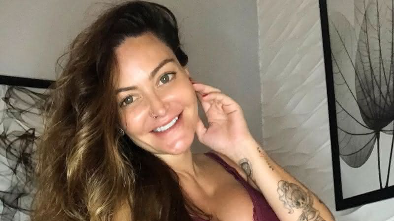 Laura Keller contou para seus seguidores o quanto engordou depois da gravidez - Instagram