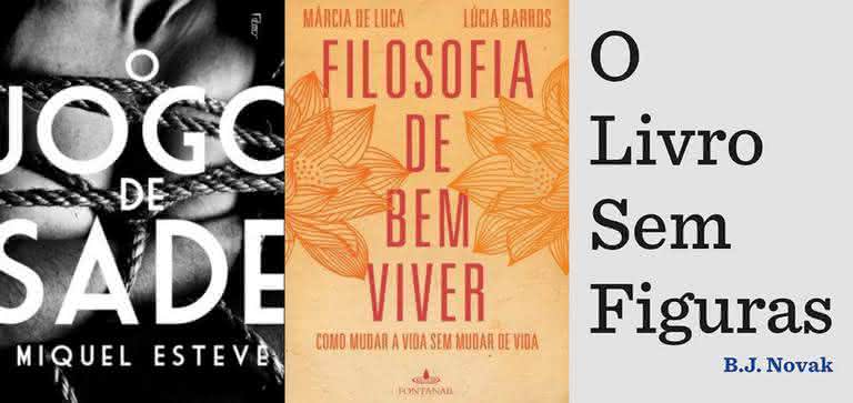 livros - divulgação