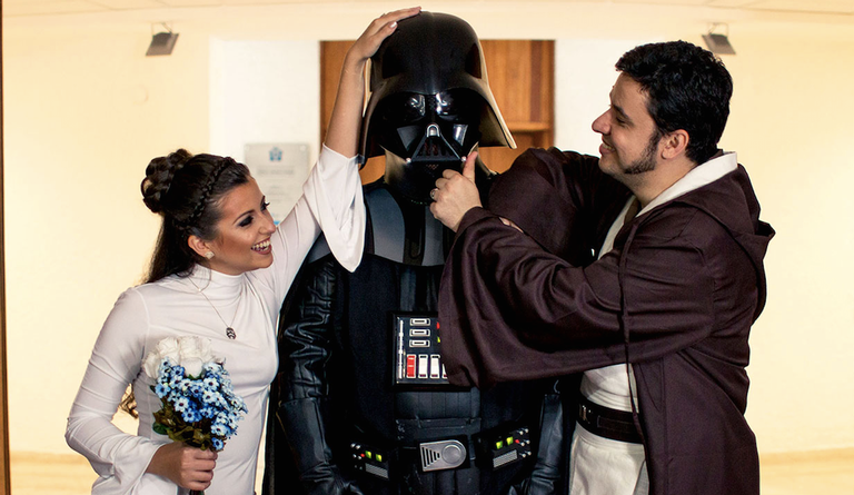 casamento jedi - divulgação