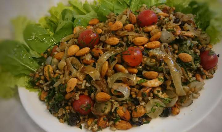 salada de grãos para o Natal - Divulgação 