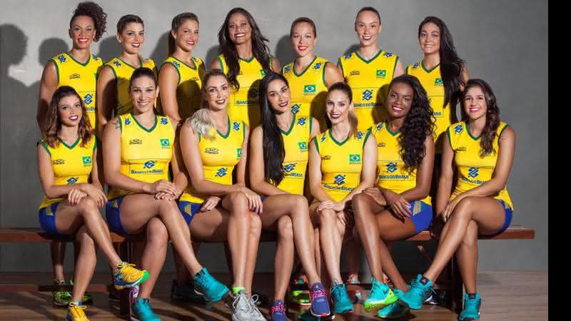 Meninas do vôlei são as estrelas da nova linha de maquiagem da Eudora - Foto Divulgação Eudora