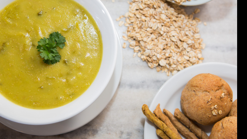 Creme de mandioquinha com quinoa - Foto Divulgação Fevitto