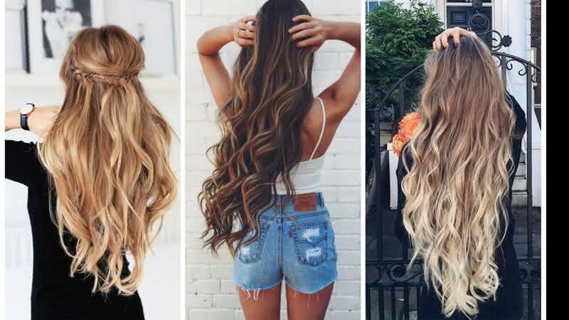 Dicas para crescer o cabelo  - Fotos Reprodução Pinterest