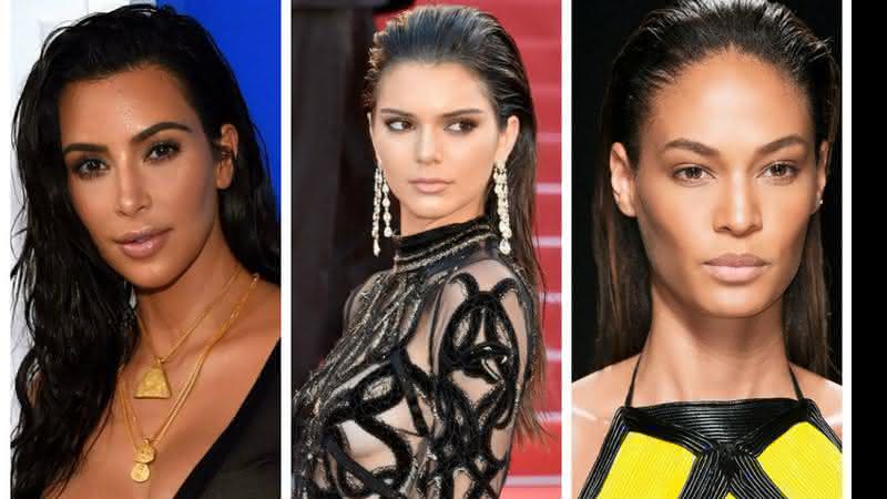 Kim Kardashian, Kendall Jenner e Joan Smalls - Fotos Reprodução Pinterest