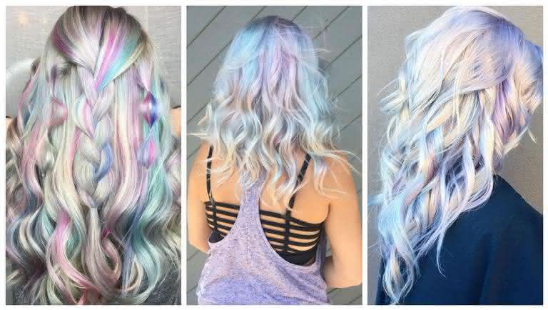 Cabelo holográfico: nova tendência para colorir os fios - Foto Pinterest