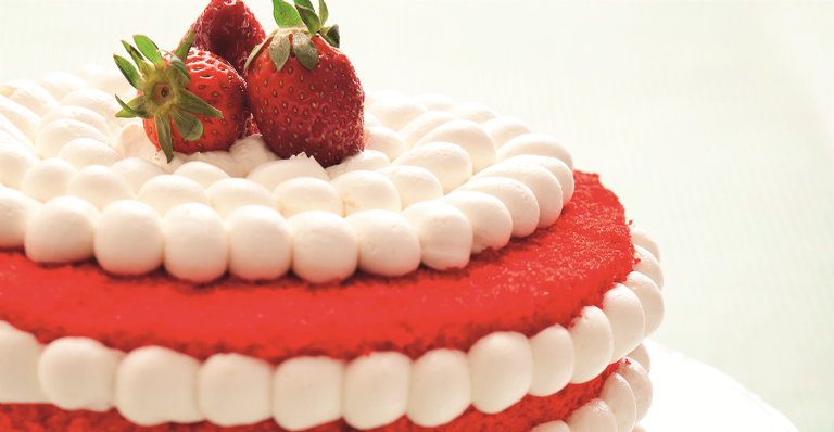 Receita do dia: Bolo red velvet com creme de cream chesse - Divulgação