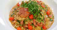 Receita elaborada pela chef Luiza Hoffmann, no programa Bizu, exibido pelo Food Network – canal 100% gastronômico e lifestyle. - Divulgação