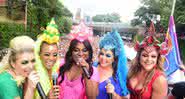 Luciana, Aline, Karin, Li e Fantine - Leo Franco / AgNews