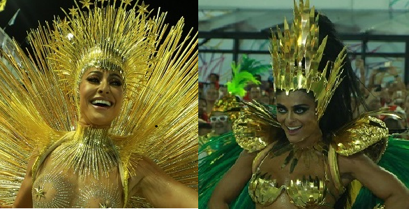 Sabrina Sato e Juliana Paes arrasaram como rainhas de bateria - AgNews