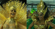 Sabrina Sato e Juliana Paes arrasaram como rainhas de bateria - AgNews