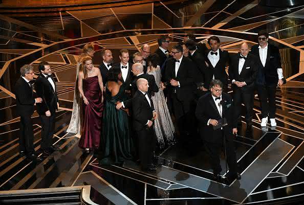 O filme A Forma da Água ganhou três das 13 estatuetas que disputou - Getty Images