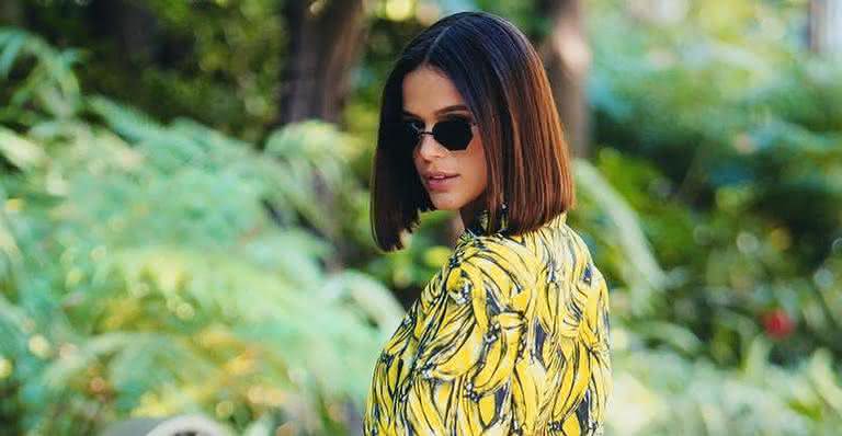 Bruna Marquezine é uma das famosas com o short bob - Reprodução: Instagram