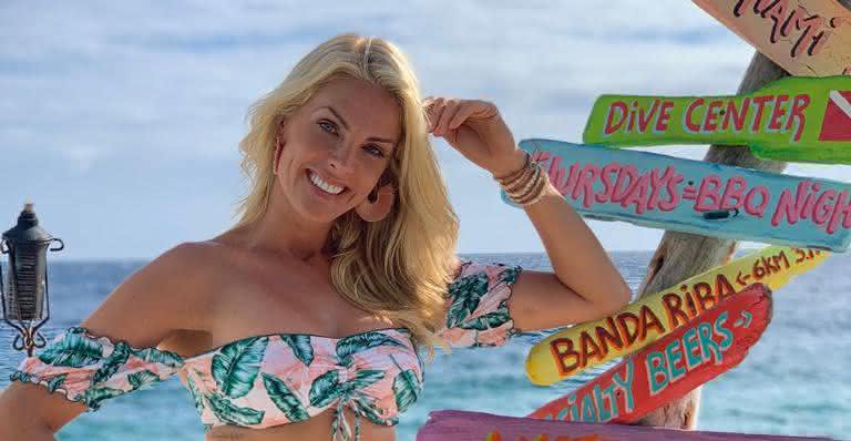 Ana Hickmann está em Curaçao - Reprodução: Instagram