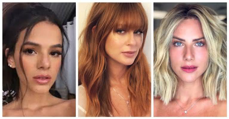 Bruna Marquezine, Marina Ruy Barbosa, Giovanna Ewbank - Reprodução/ Instagram