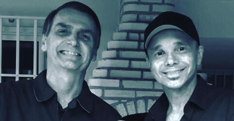 Netinho e Bolsonaro - Reprodução/Instagram