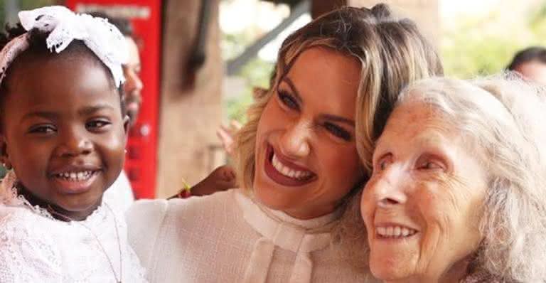 Títi, Giovanna Ewbank e Nonna Ana - Reprodução/Instagram