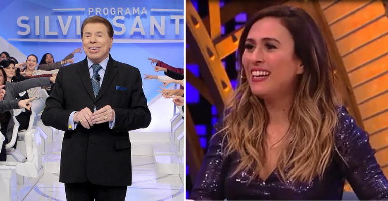 Silvio Santos e Tatá Werneck - Reprodução/Instagram