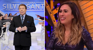 Silvio Santos e Tatá Werneck - Reprodução/Instagram