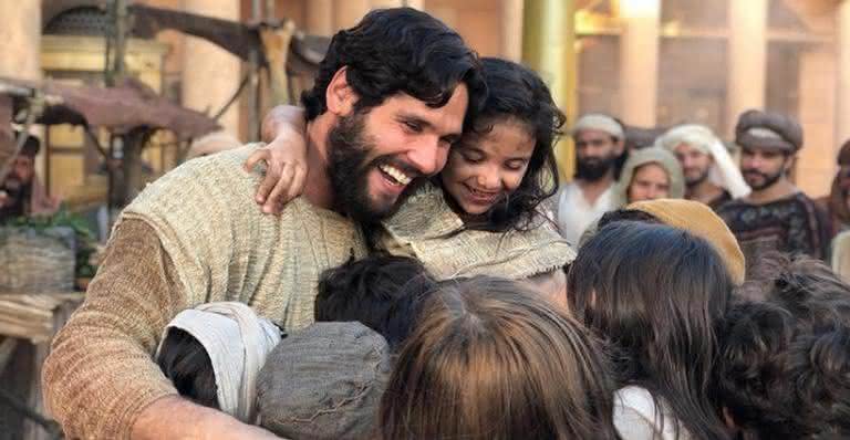 Dudu Azevedo nos bastidores da novela 'Jesus' - Reprodução/Instagram