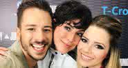 Junior Lima, Fernanda Paes Leme e Sandy - Reprodução/Instagram