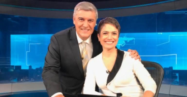 Sandra Annenberg  - Reprodução/ Twitter/ Jornal Nacional 