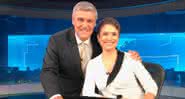 Sandra Annenberg  - Reprodução/ Twitter/ Jornal Nacional 