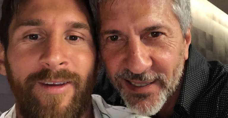 Lionel Messi e Jorge Messi - Reprodução/Instagram