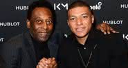 Pelé e Kylian Mbappé - Reprodução/ Instagram 