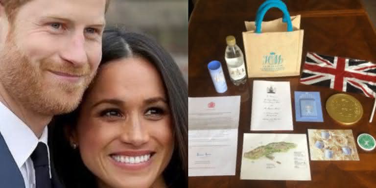 Montagem Máxima - Meghan Markle e Príncipe Harry - Reprodução/ Instagram/ Ebay