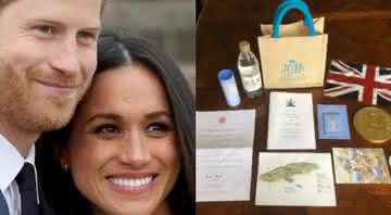 Montagem Máxima - Meghan Markle e Príncipe Harry - Reprodução/ Instagram/ Ebay