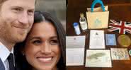 Montagem Máxima - Meghan Markle e Príncipe Harry - Reprodução/ Instagram/ Ebay