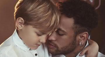 Neymar e Davi Lucca - Reprodução/Instagram