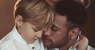 Neymar e Davi Lucca - Reprodução/Instagram