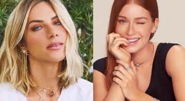 Giovanna Ewbank e Marina Ruy Barbosa  - Montagem Máxima - Reprodução/ Instagram